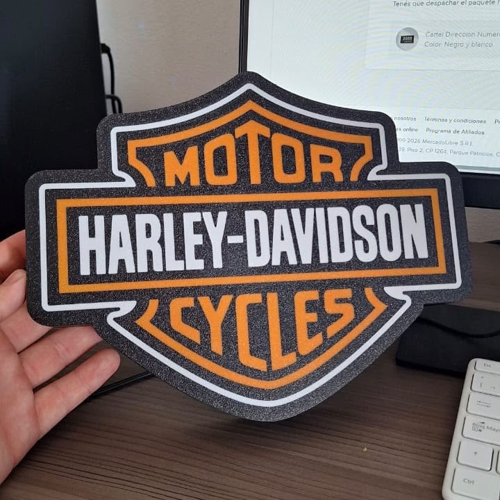 Lámpara Harley apagada